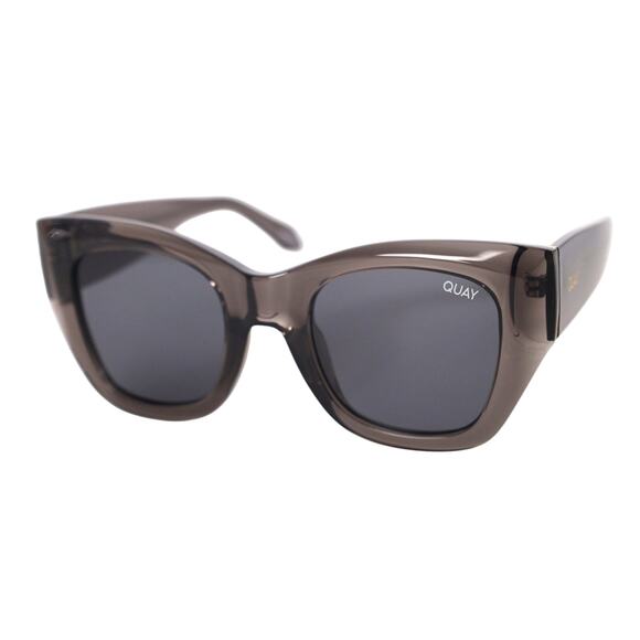 Quay Australia AFTER HOURS Bevel Sunglasses - Crystal Black / Smoke RX - NWT main image 9